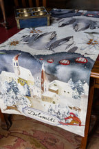 Chemin de table en pur lin Dolomiti 100% Made in Italy The Napking