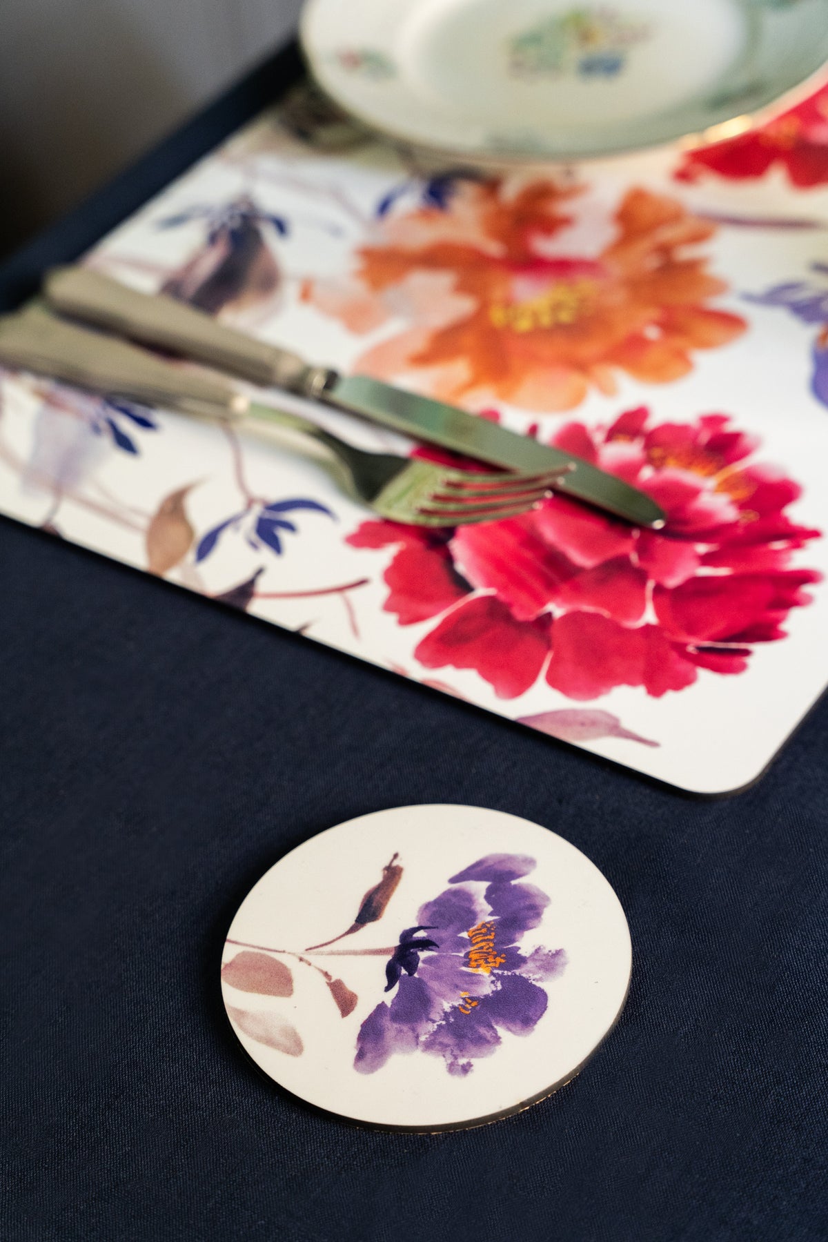 Set aus 2 Untersetzern Hanami wood cork - 100% Made in Italy The Napking