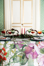 Nappe en lin «Helleborus» 100% Made in Italy The Napking