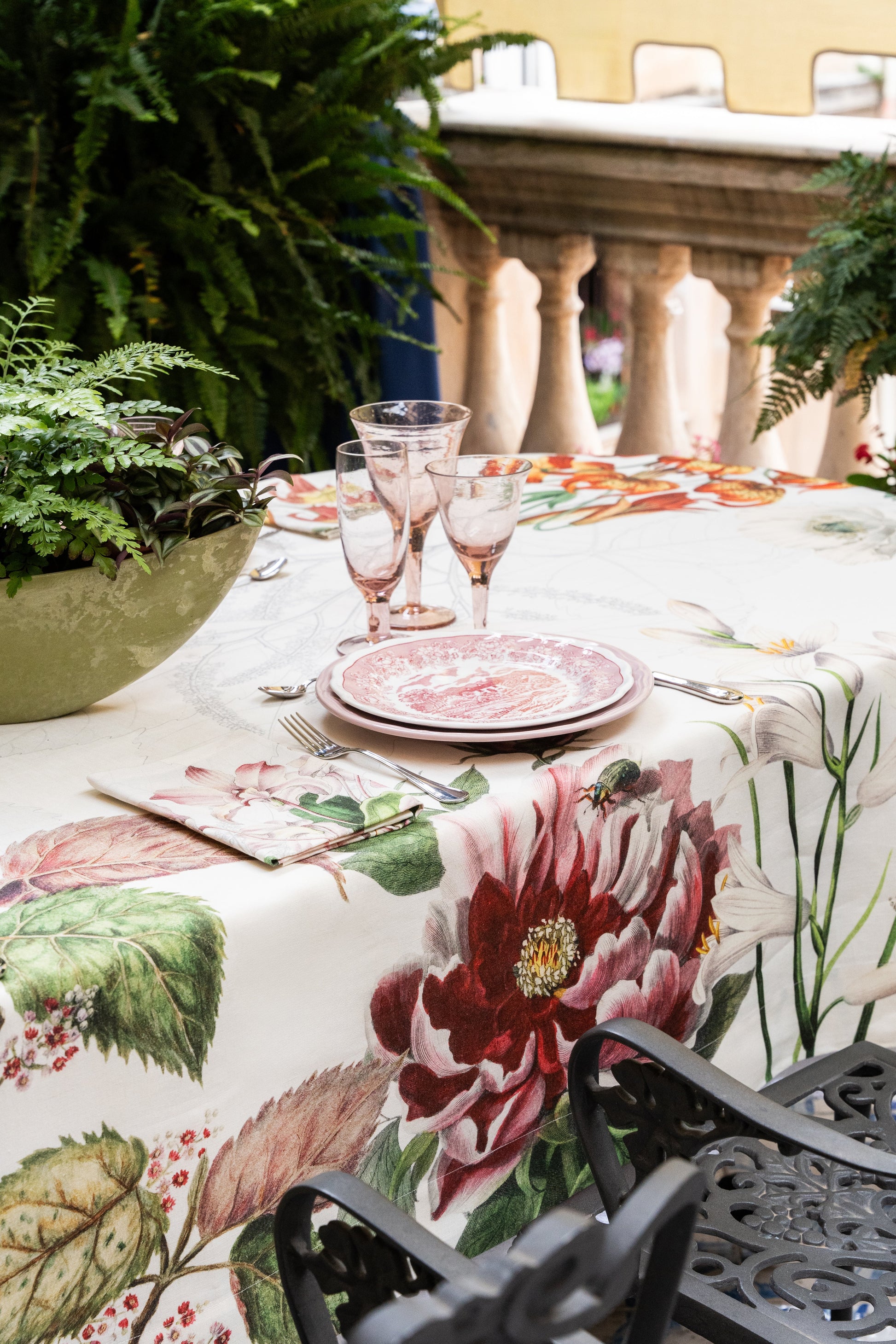 Dafne Pure Linen Tablecloth, The Napking home textile, 180x320 cm
