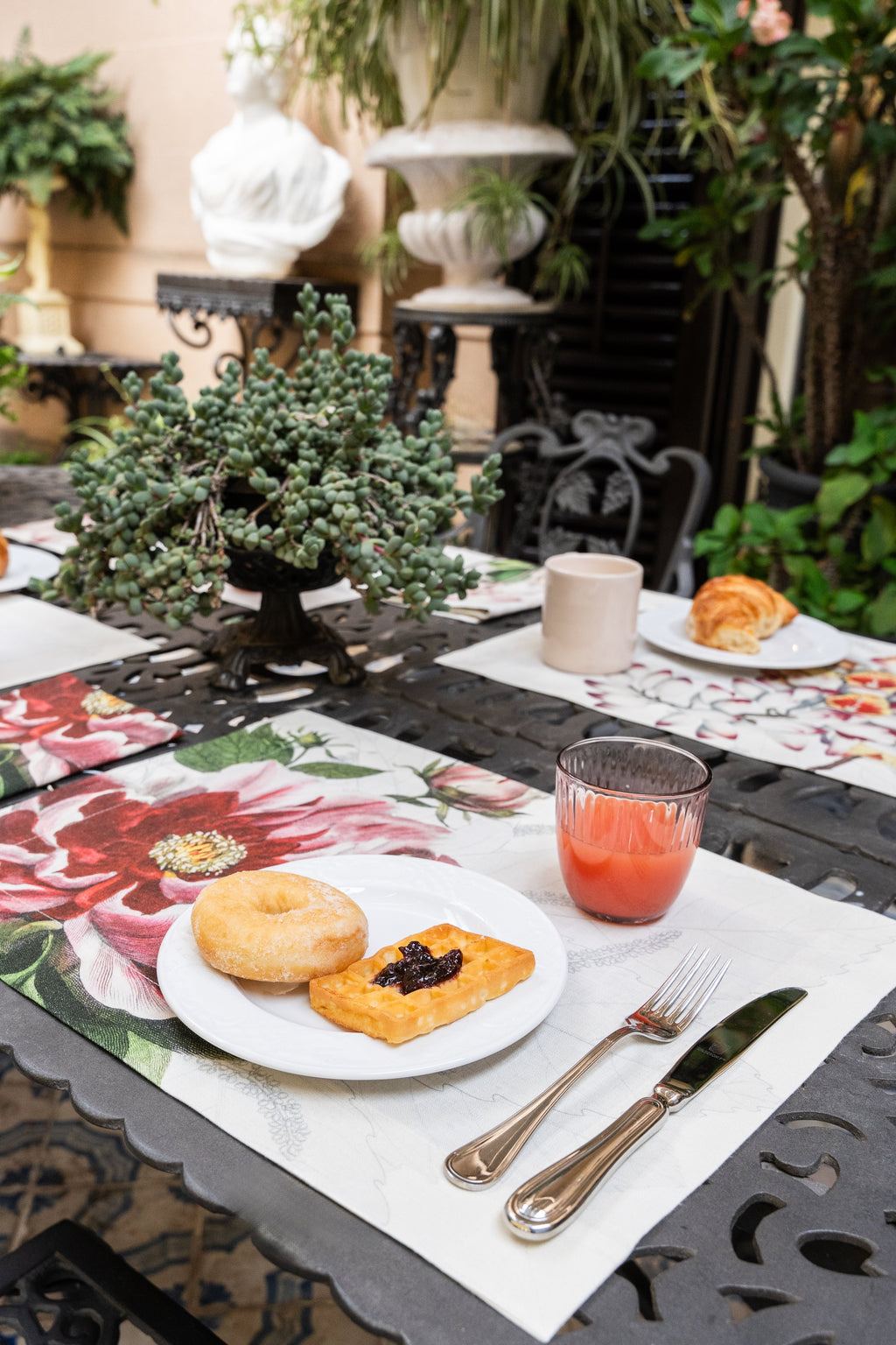 Dafne Set of 4 Pure Linen Placemats, The Napking home textile