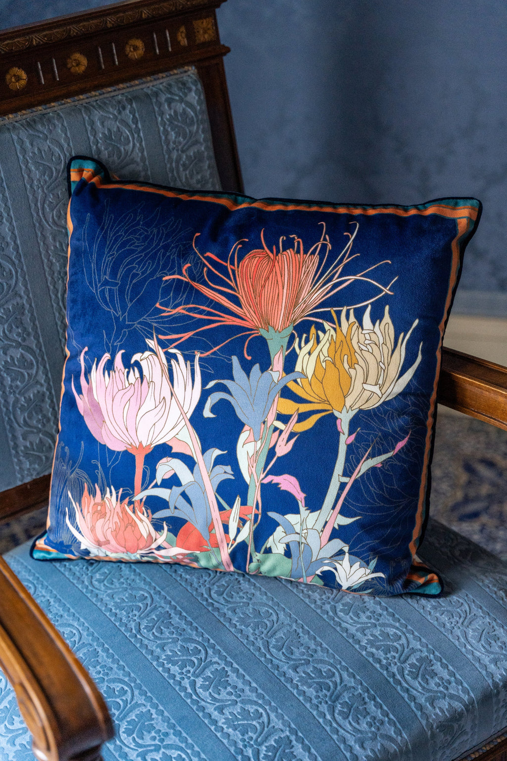 Cushion «Akiko», 100% Made in Italy The Napking
