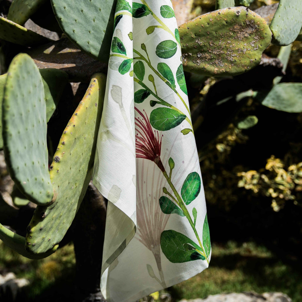 Kitchen Towels «Capperi», 100% Made in Italy