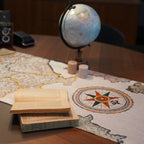 Leinen-Tischläufer «Atlas» 100% Made in Italy The Napking