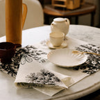 Set of 4 Placemats «Stentor» Linen 100% Made in Italy The Napking
