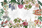 Dafne Pure Linen tablecloth with botanical print, 180 × 270 cm