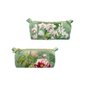 Dafne velvet case with botanical print