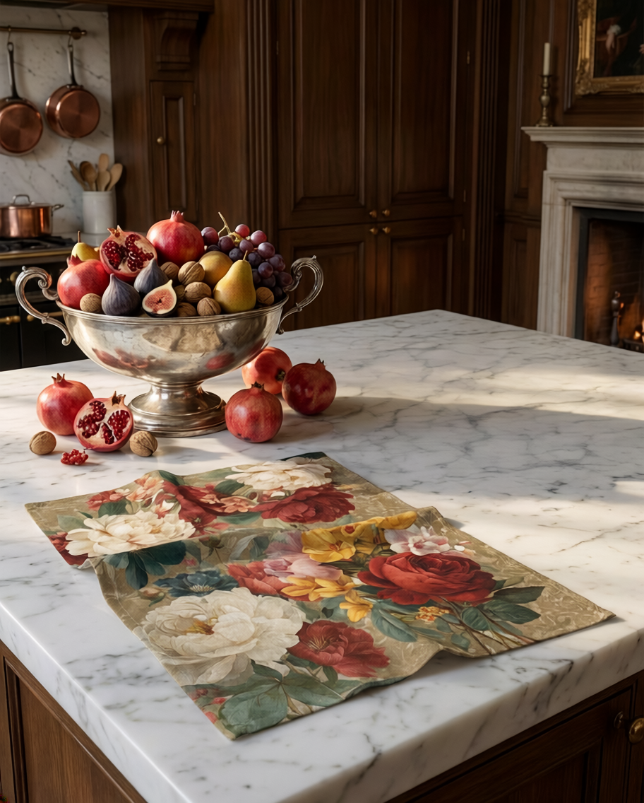 De Ronsard Premium Linen Kitchen Towel, The Napking home textile, Kitchen Towel Var. 1