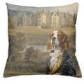 The Dogs Tale Velvet Decorative Cushion