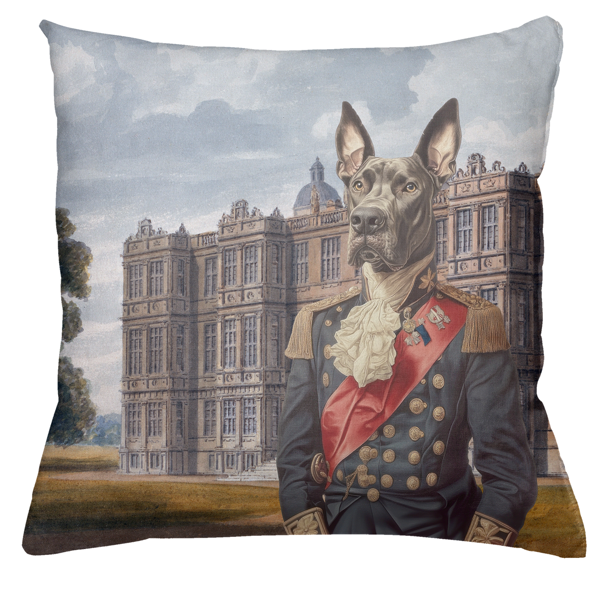 The Dogs Tale Velvet Decorative Cushion, The Napking home textile, var. 6