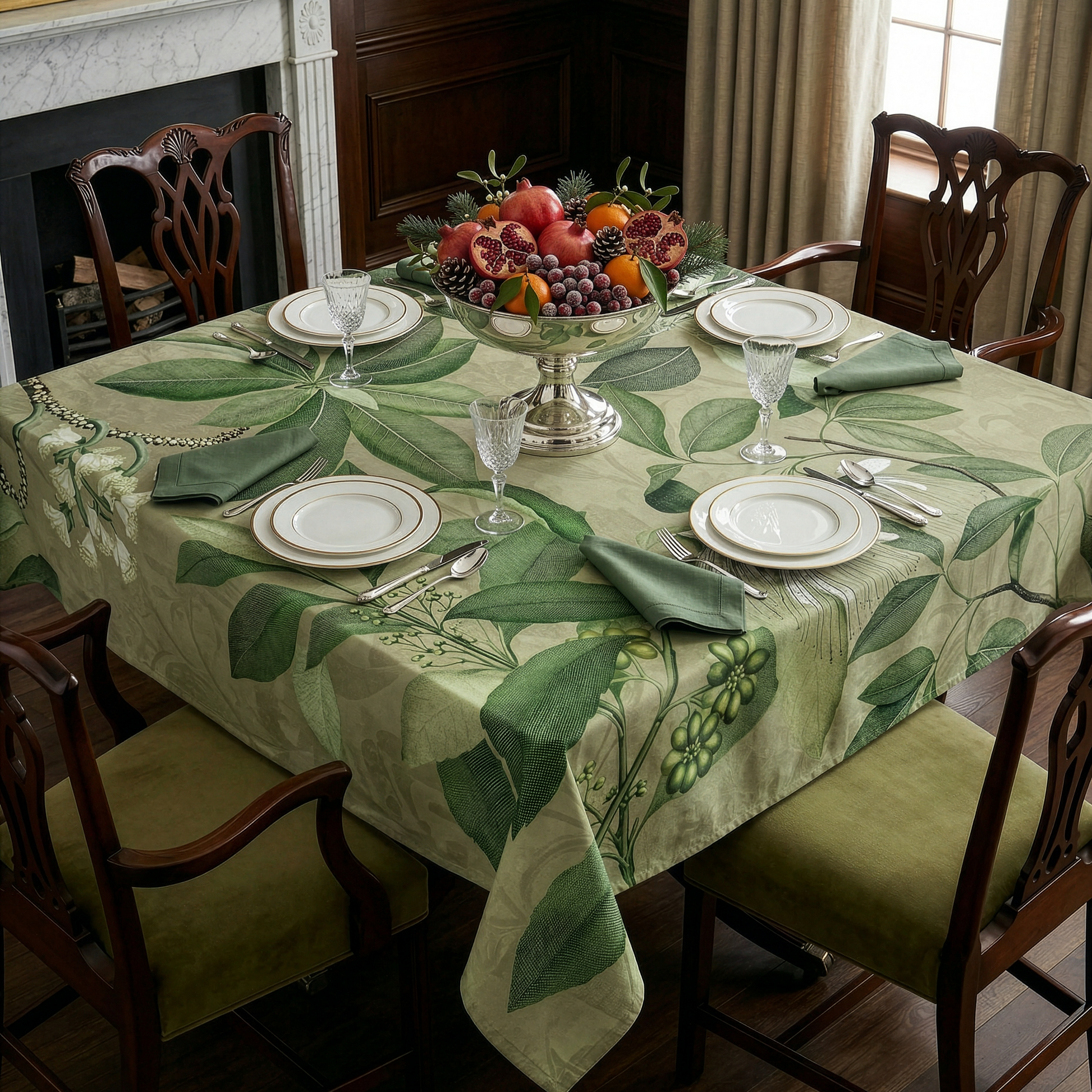 Hedycarya Premium Linen Tablecloth, The Napking home textile