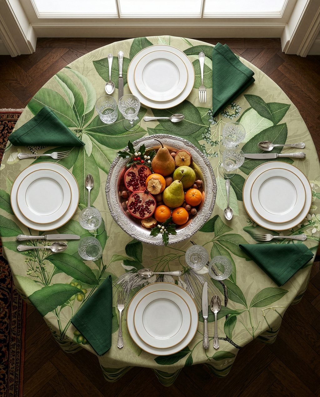 Hedycarya Premium Linen Tablecloth, The Napking home textile