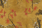 Eiji lino premium mantel con contemporary graphic print, vista 4