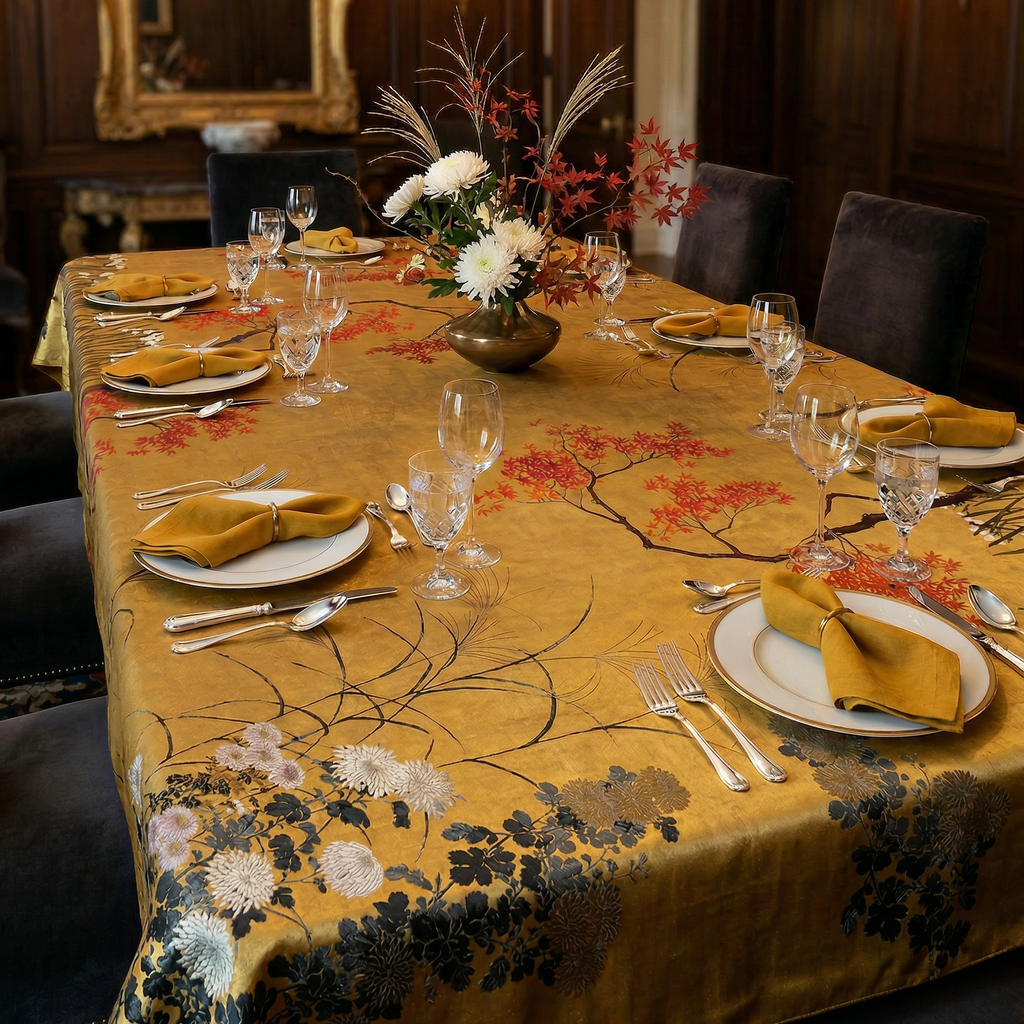 Eiji Premium Linen Tablecloth