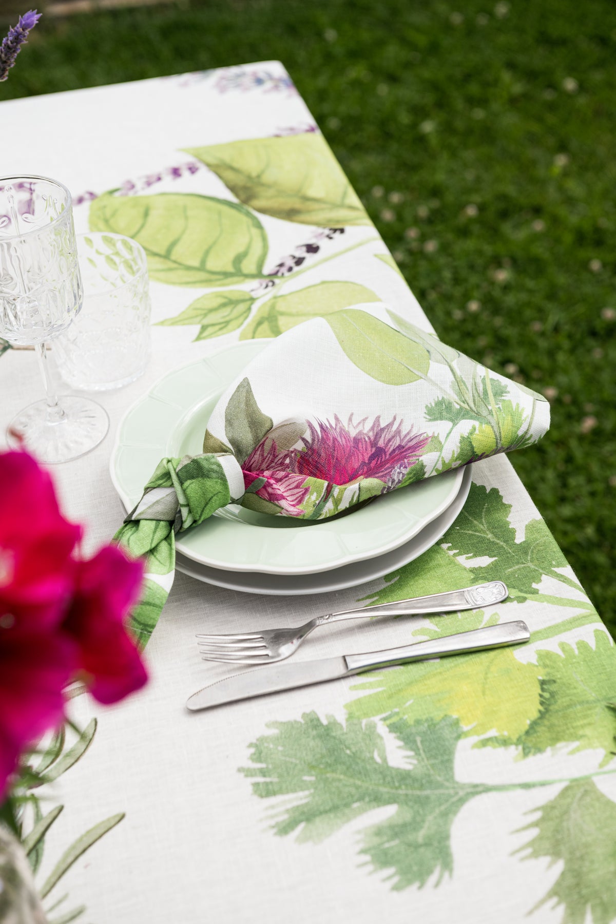Set aus 4 Servietten «Épices» 100% Made in Italy - The Napking