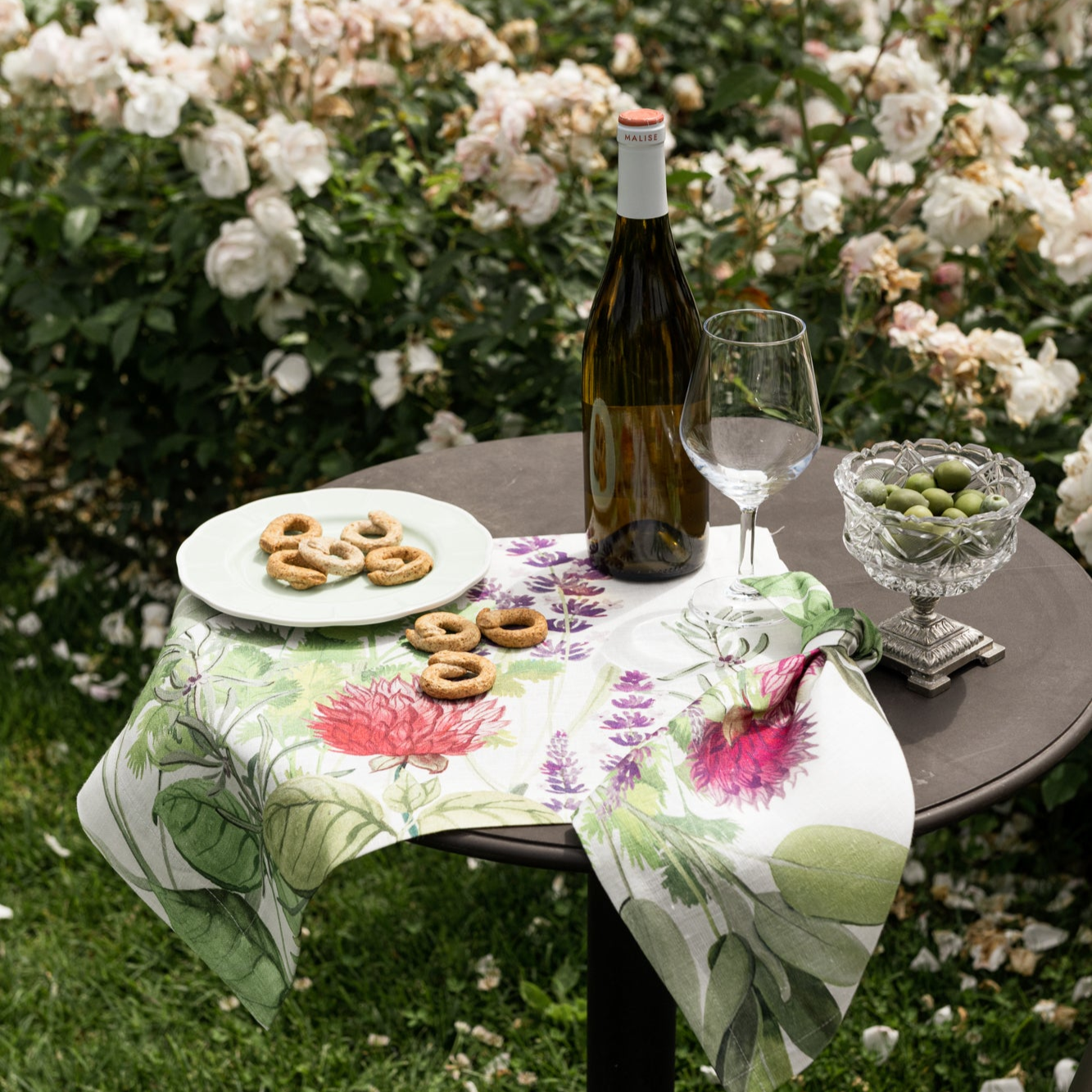 Set of 4 Placemats «Épices» Linen 100% Made in Italy