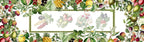 Pure Linen Runner Exotica 100% Made in Italy