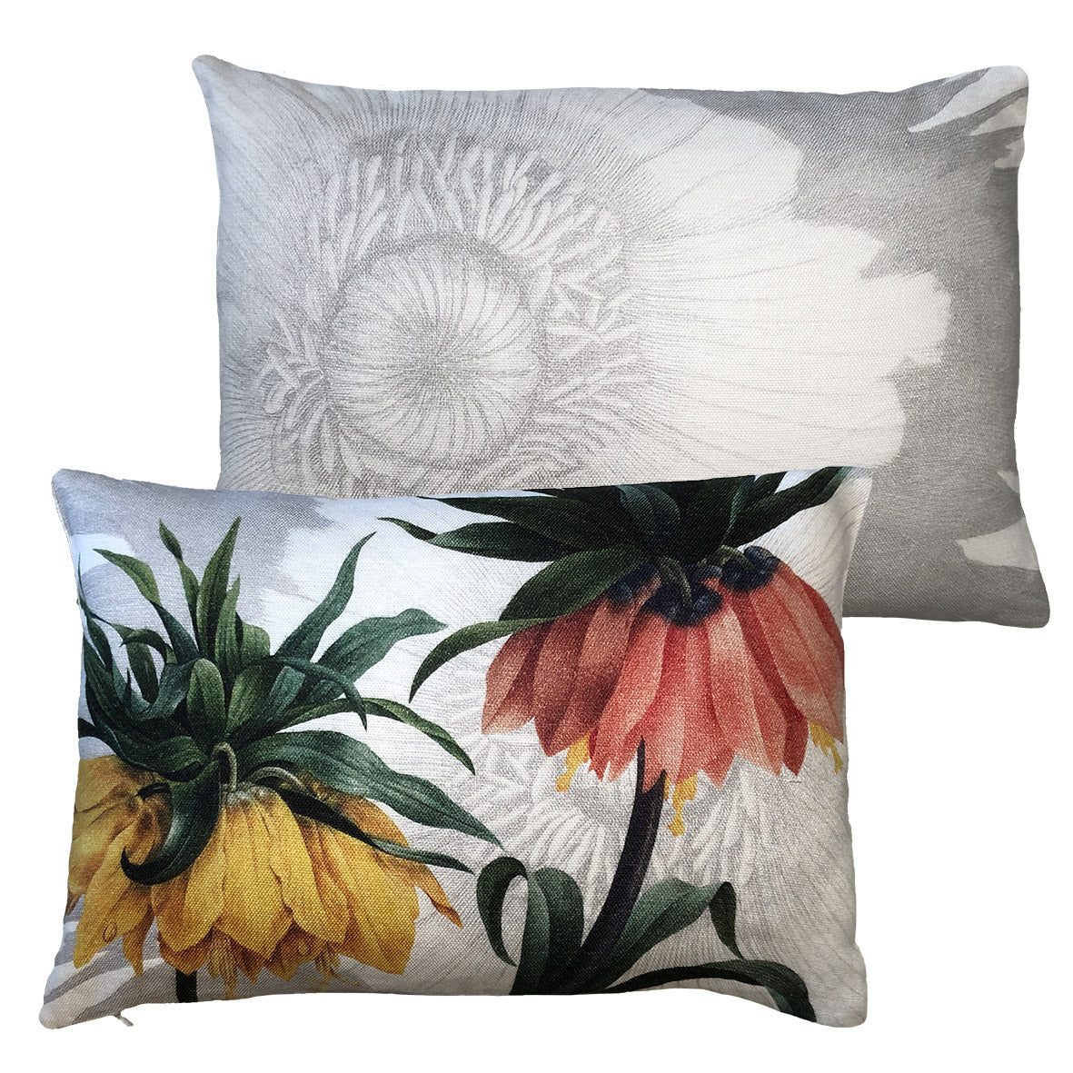 Cushion «Fritillaria», 100% Made in Italy - The Napking