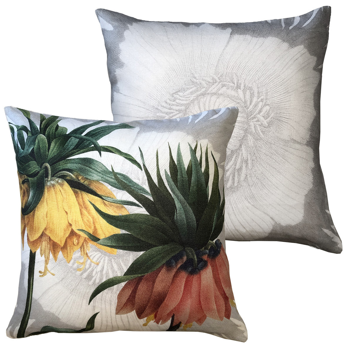 Cushion «Fritillaria», 100% Made in Italy The Napking