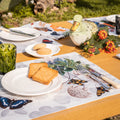 Set de 4 sets de table «Felci» satin de coton 100% Made in Italy The Napking