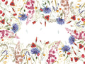 Linen Tablecloth «Fiordaliso», 100% Made in Italy - The Napking