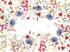 Linen Tablecloth «Fiordaliso», 100% Made in Italy - The Napking