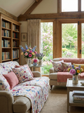 Mezzero Bloom Art Sofa and Bed Cover, 100% made in Italy