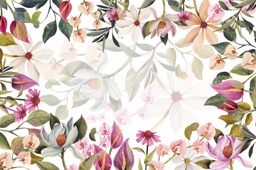 Satin Tablecloth «Floralia» 100% Made in Italy