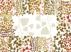 Linen Tablecloth Foliage, 100% Made in Italy The Napking