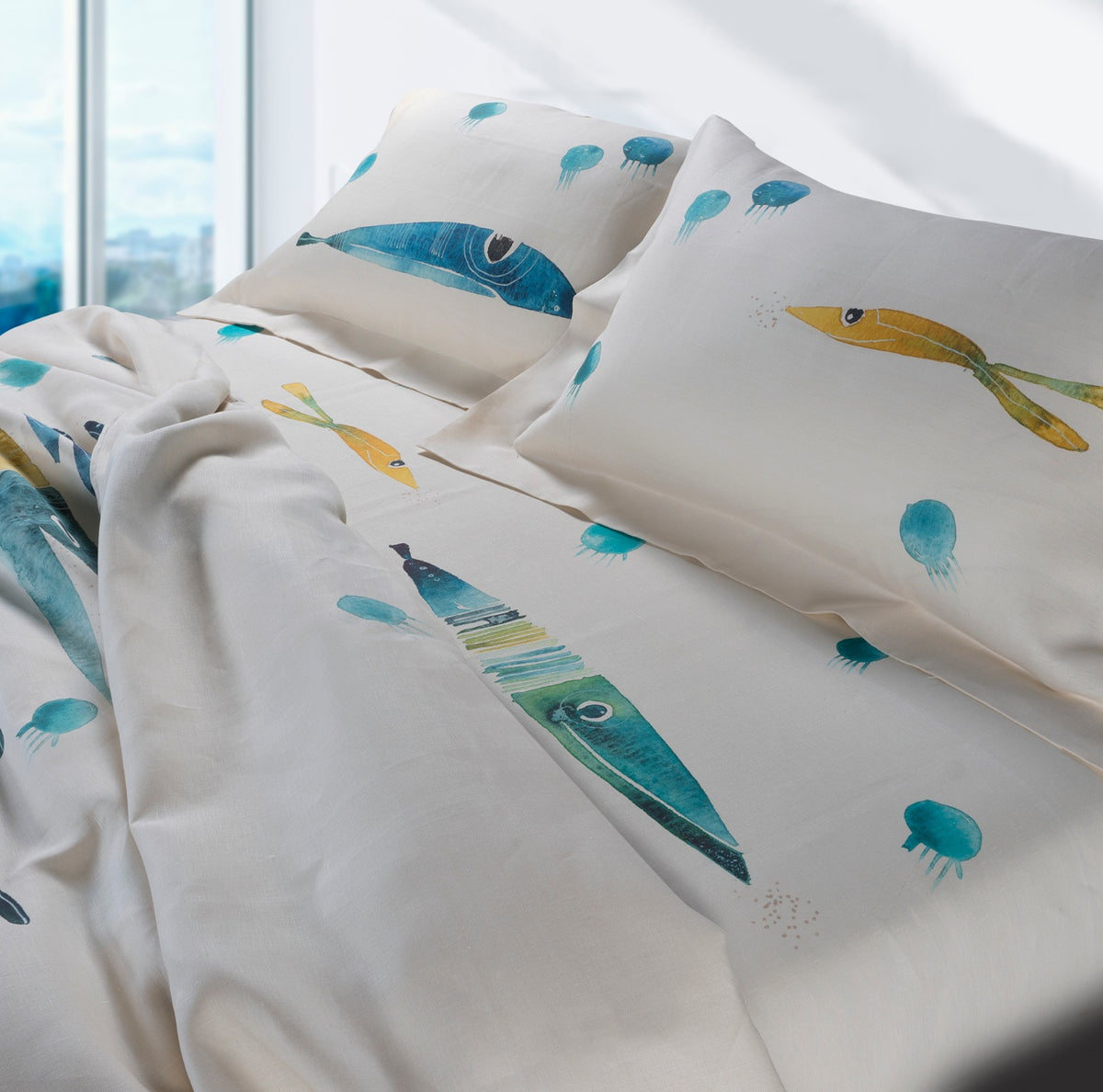 Duvet Cover Set «Fishy»