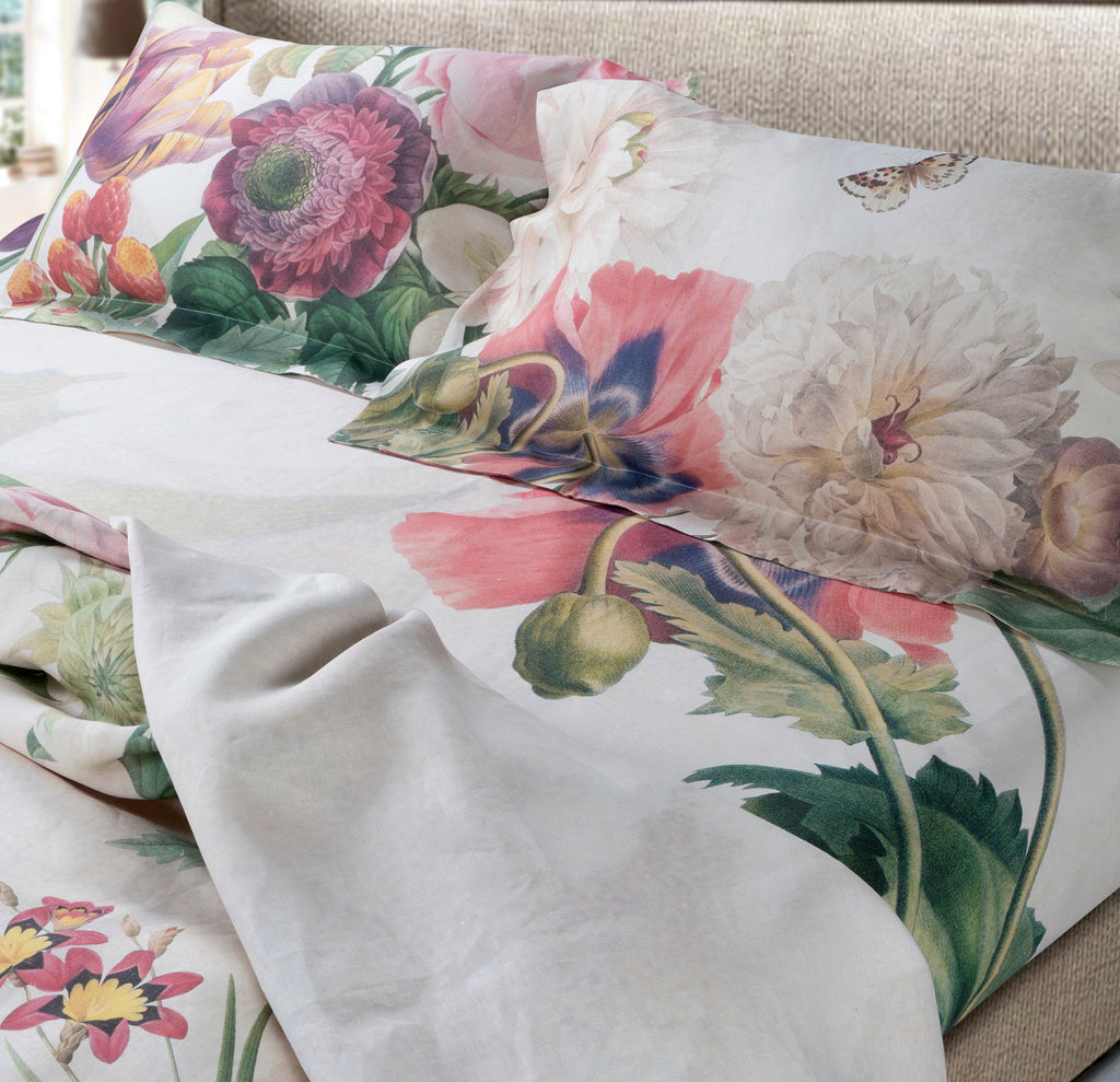Duvet Cover Set «Garden Eden» 100% Made in Italy
