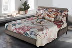 Bed Sheets Set «Gladiolo» 100% Made in Italy The Napking