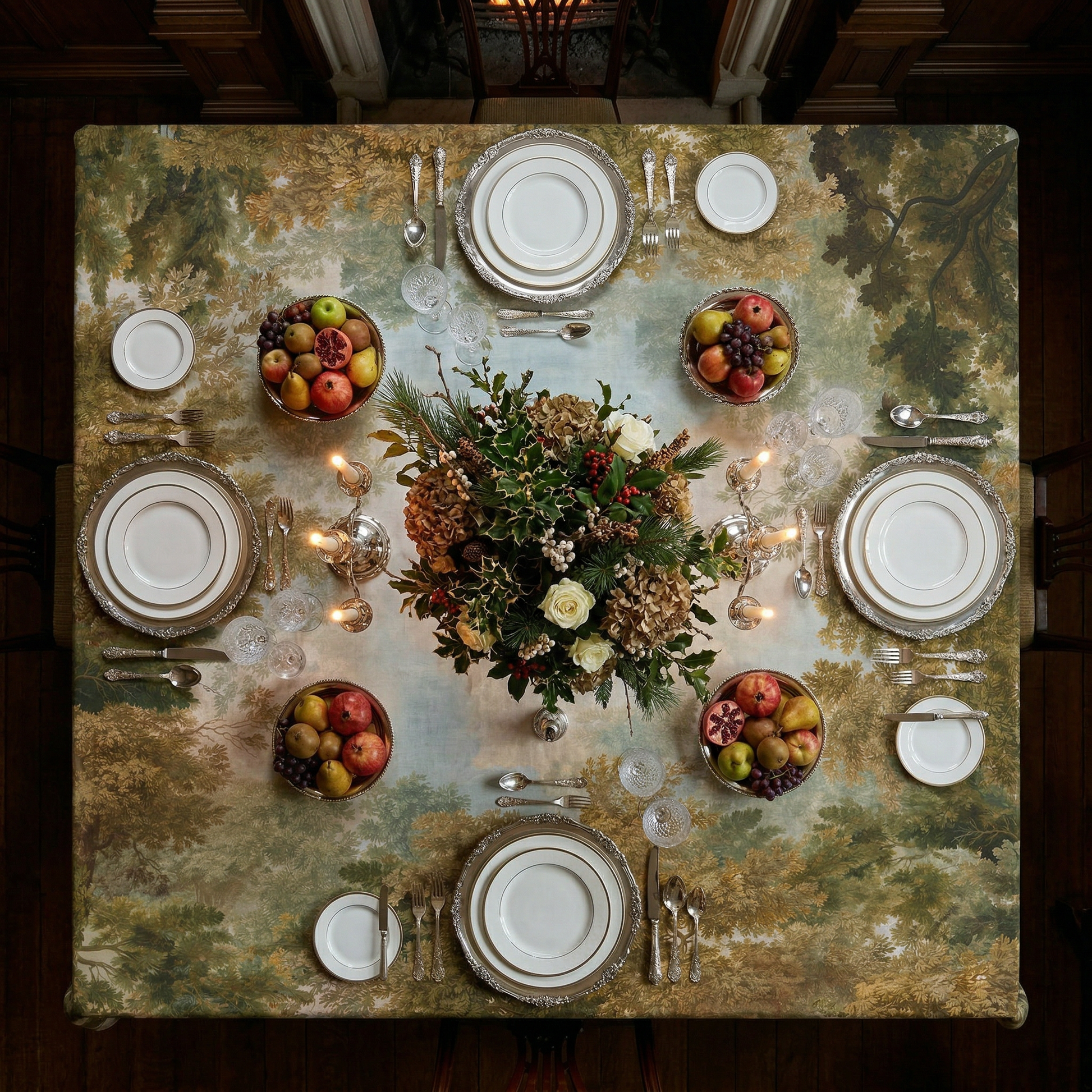 Goblin Premium Linen Tablecloth, The Napking home textile, 180x360 cm