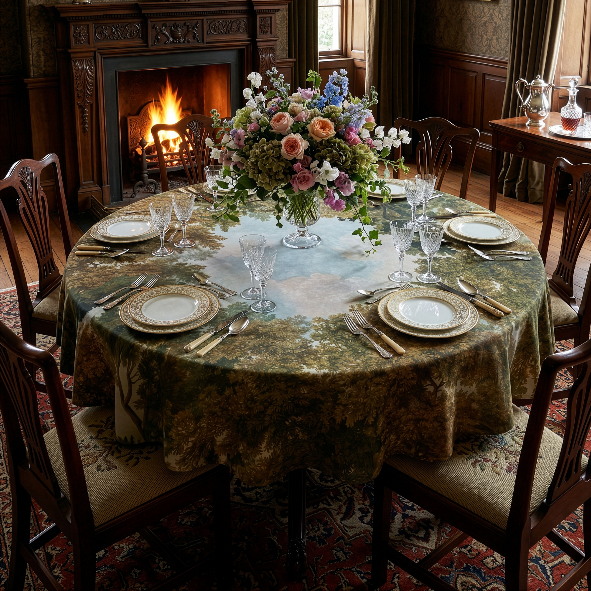 Goblin Premium Linen Tablecloth, The Napking home textile