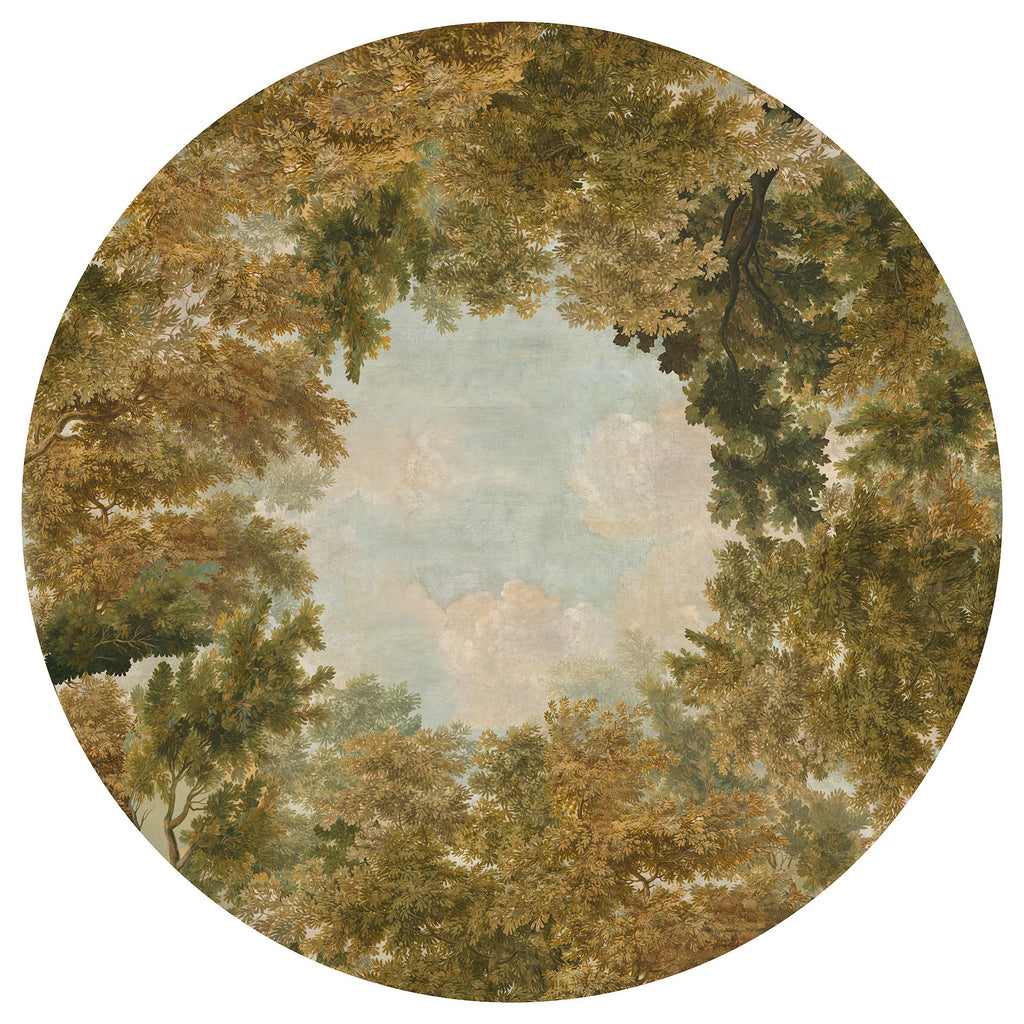 Goblin lino premium mantel con whimsical estampado de bosque, vista 9