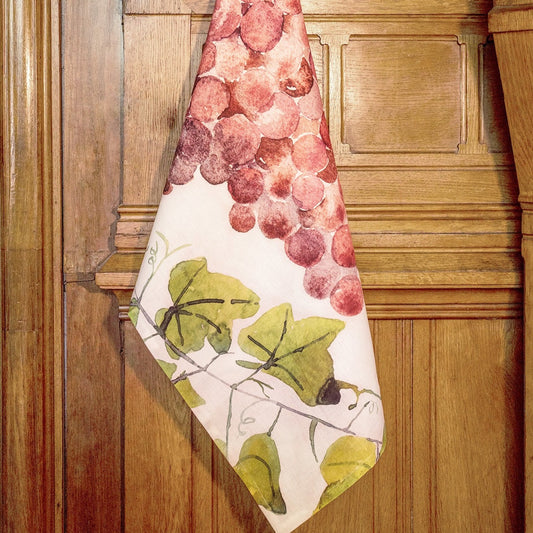 Kitchen Towels «Grapes »100% made In Italy