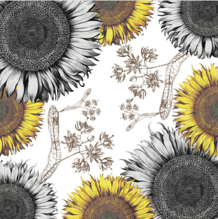 Tablecloths «Helianthus» 100% Made in Italy