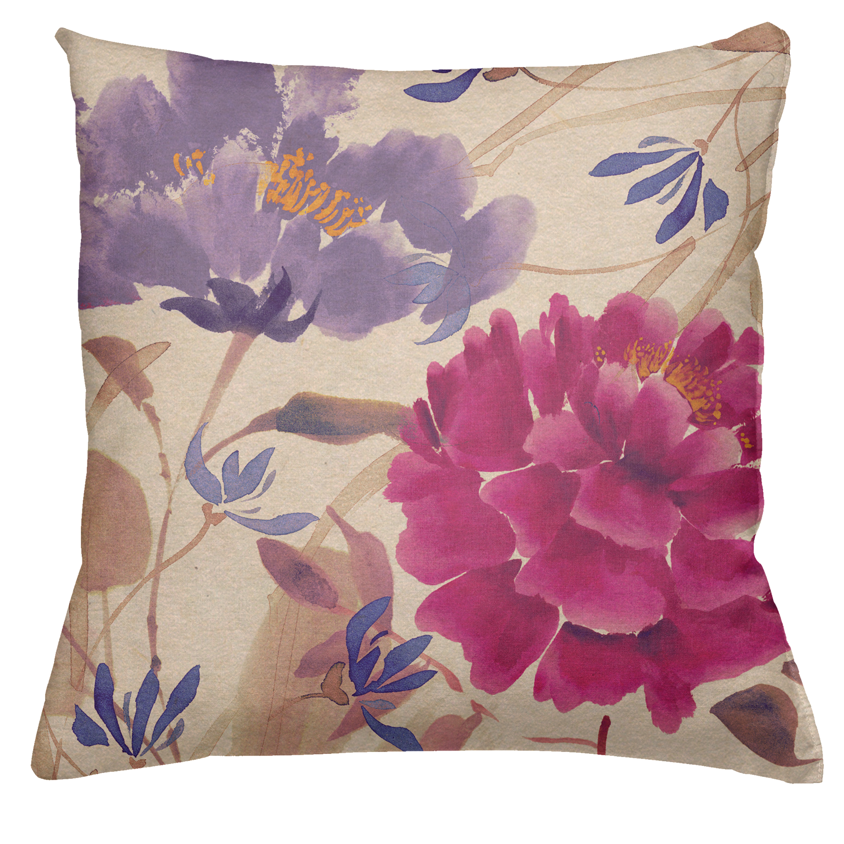 Cushion Hanami, 100% Made in Italy - The Napking