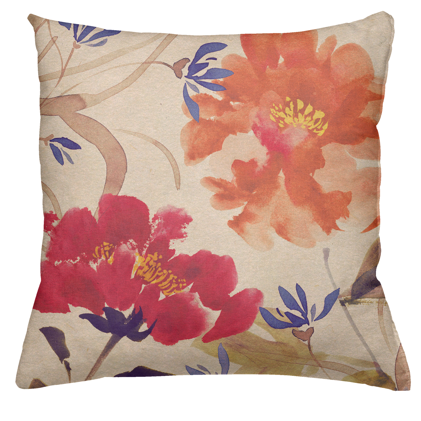 Cushion Hanami, 100% Made in Italy - The Napking