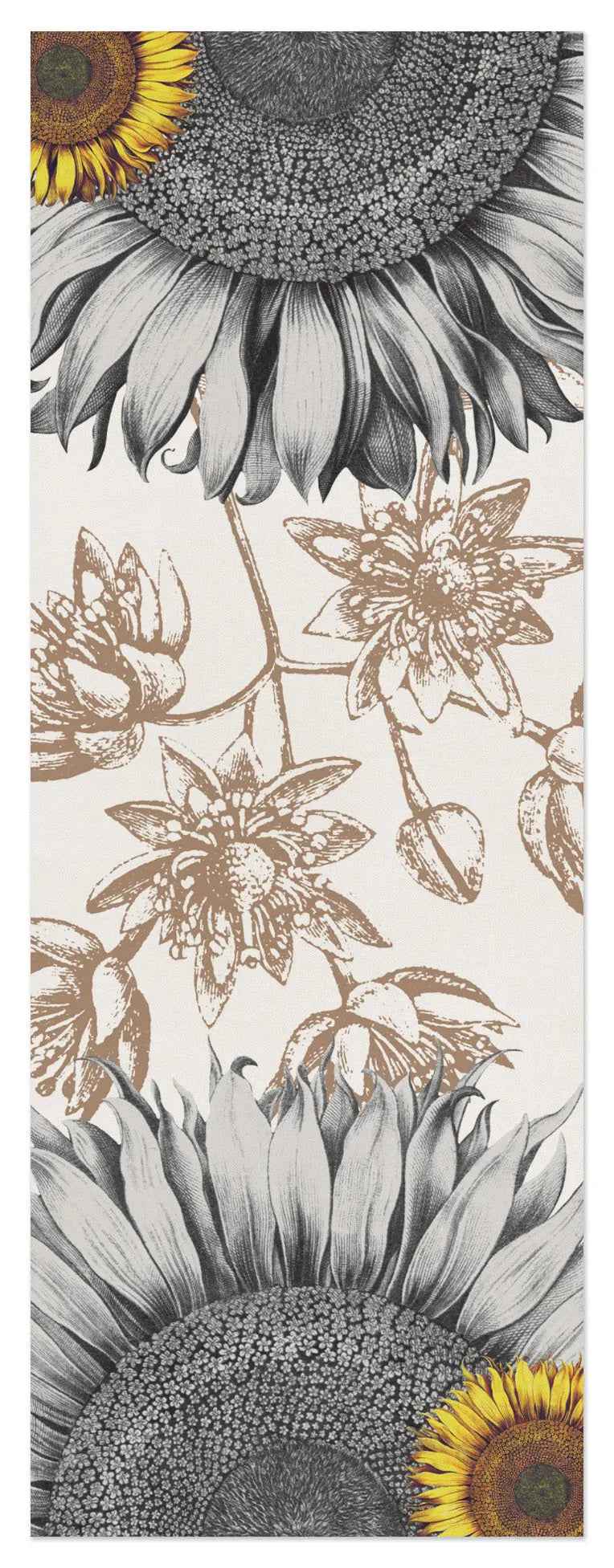 Leinen-Tischläufer Helianthus 100% Made in Italy - The Napking