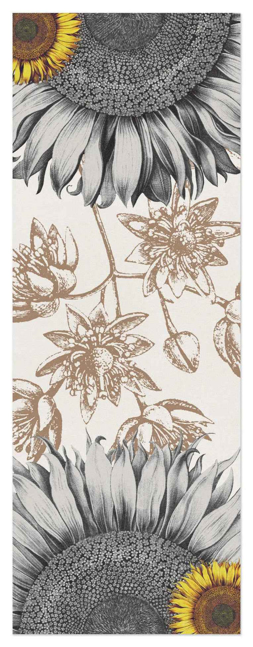Chemin de table en lin Helianthus 100% Made in Italy | The Napking