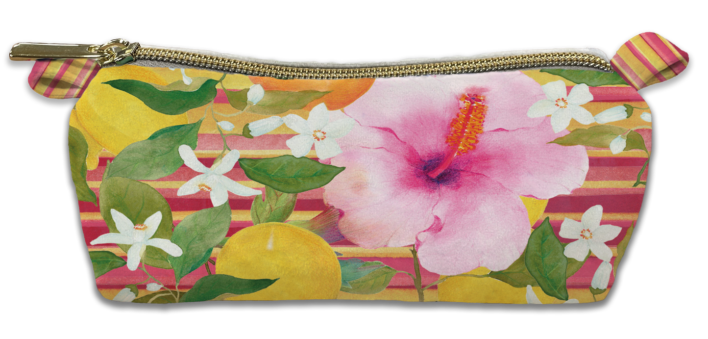 Velvet Case «Ibiscus»,100% Made in Italy