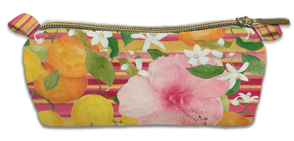 Velvet Case «Ibiscus»,100% Made in Italy - The Napking