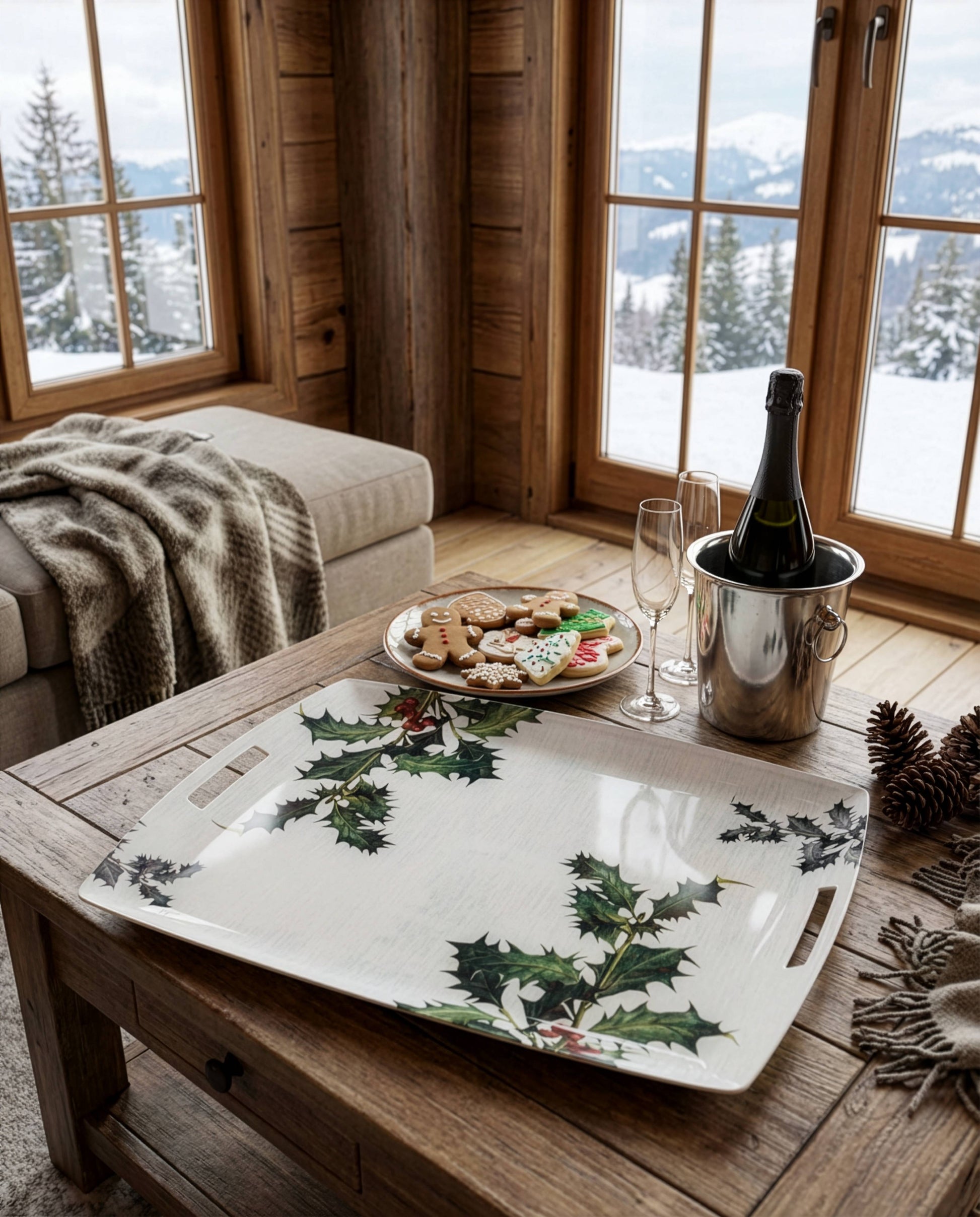 Tray «Ilex», 100% Made in Italy