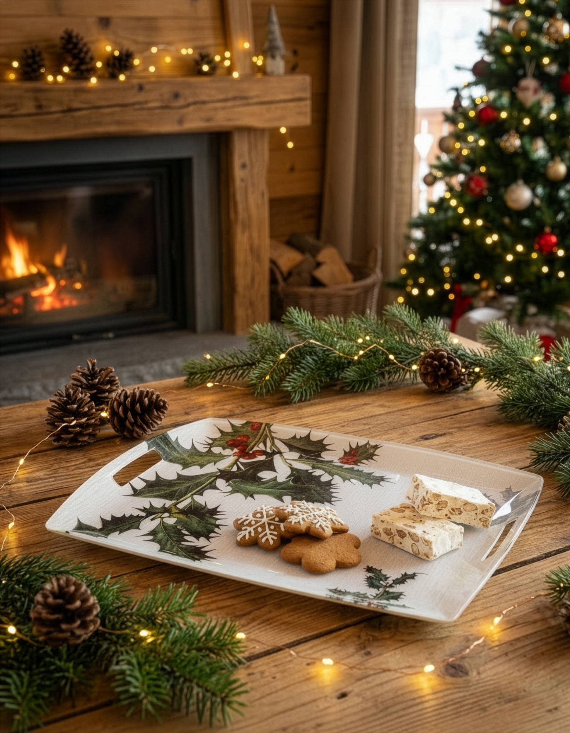 Tray «Ilex», 100% Made in Italy