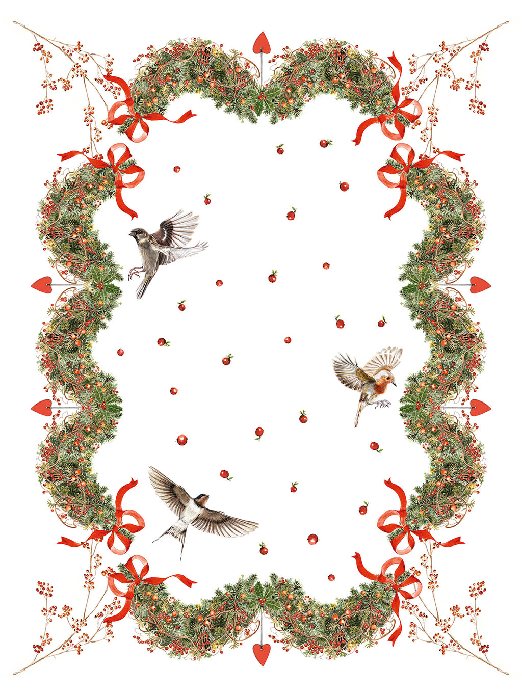 Kitchen Towels «Janine», 100% Made in Italy - The Napking