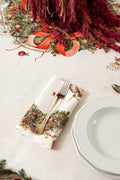 Set Of 4 Servilletas «Janine» 100% Made in Italy The Napking