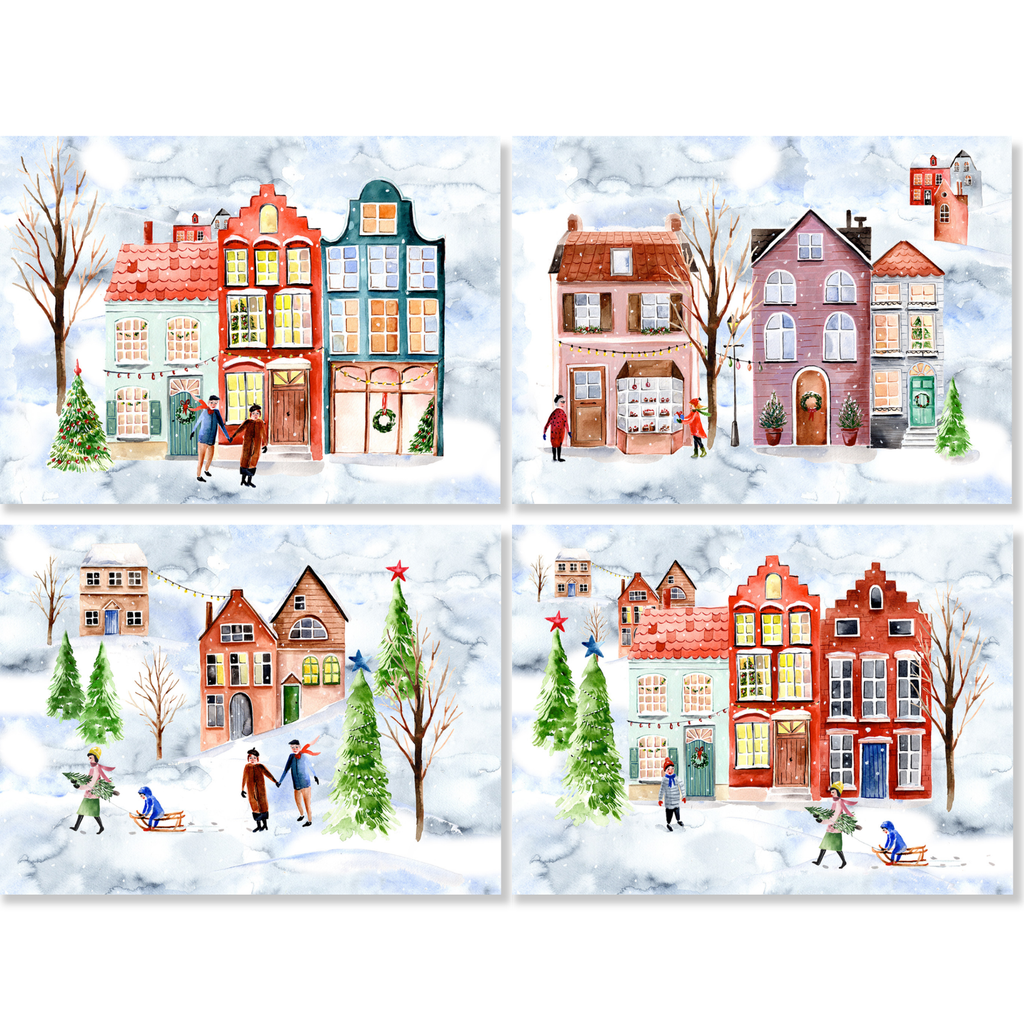 Jolin Set of 4 Linen Blend Placemats, The Napking home textile