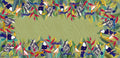Satin Tablecloth «Jungle» 100% Made in Italy The Napking