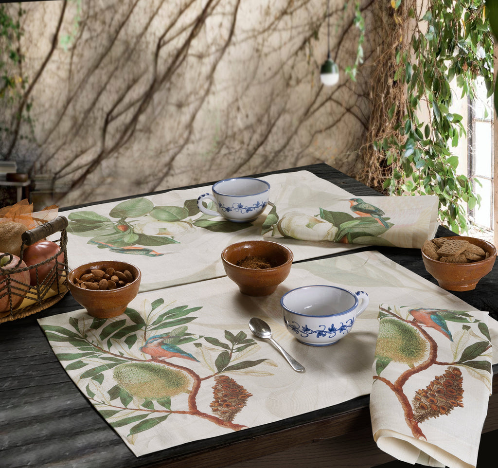 Set of 4 Placemats Loma Linen - The Napking